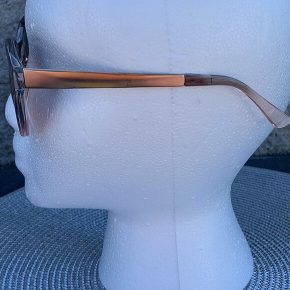 Kenneth Jay Lane Gray/Blush Cat Eye Sunglasses - Picture 12 of 12